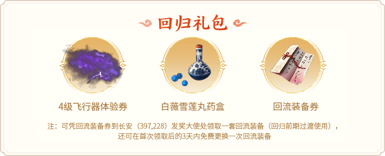 回归礼包